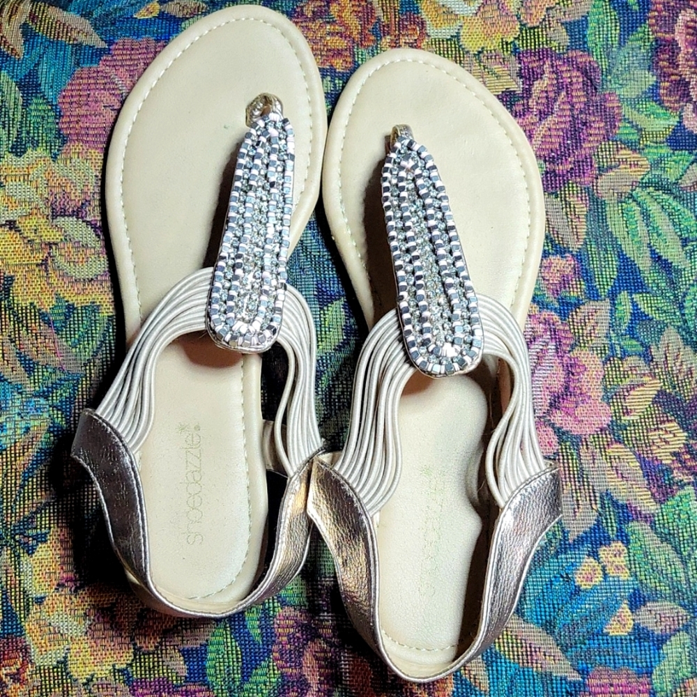 Glitter sandals